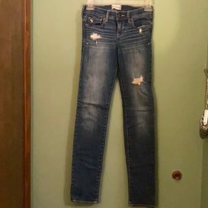 Abercrombie kids size 14 slim skinny jeans